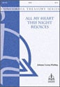 All My Heart This Night Rejoices SATB choral sheet music cover